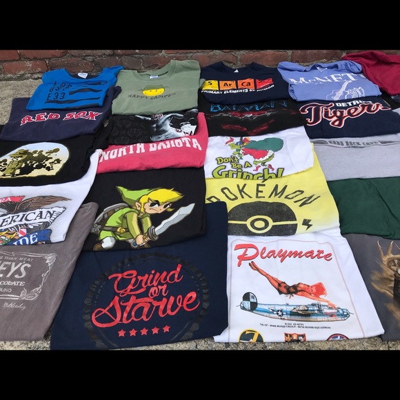 ❌SOLD❌. Wholesale lot of 25 Vintage Y2K T-Shirts - Picture 5 of 8